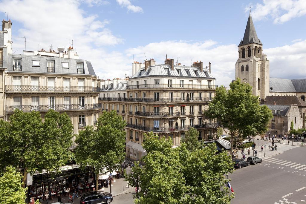 Hotel Au Manoir Saint Germain Paříž Exteriér fotografie